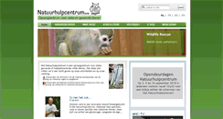 Desktop Screenshot of natuurhulpcentrum.be